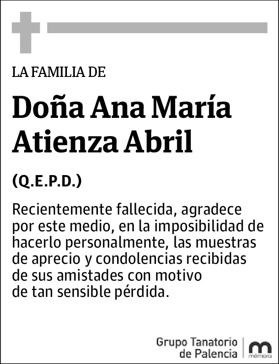 Ana María Atienza Abril
