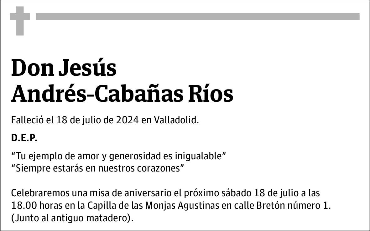Jesús Andrés Cabañas Ríos