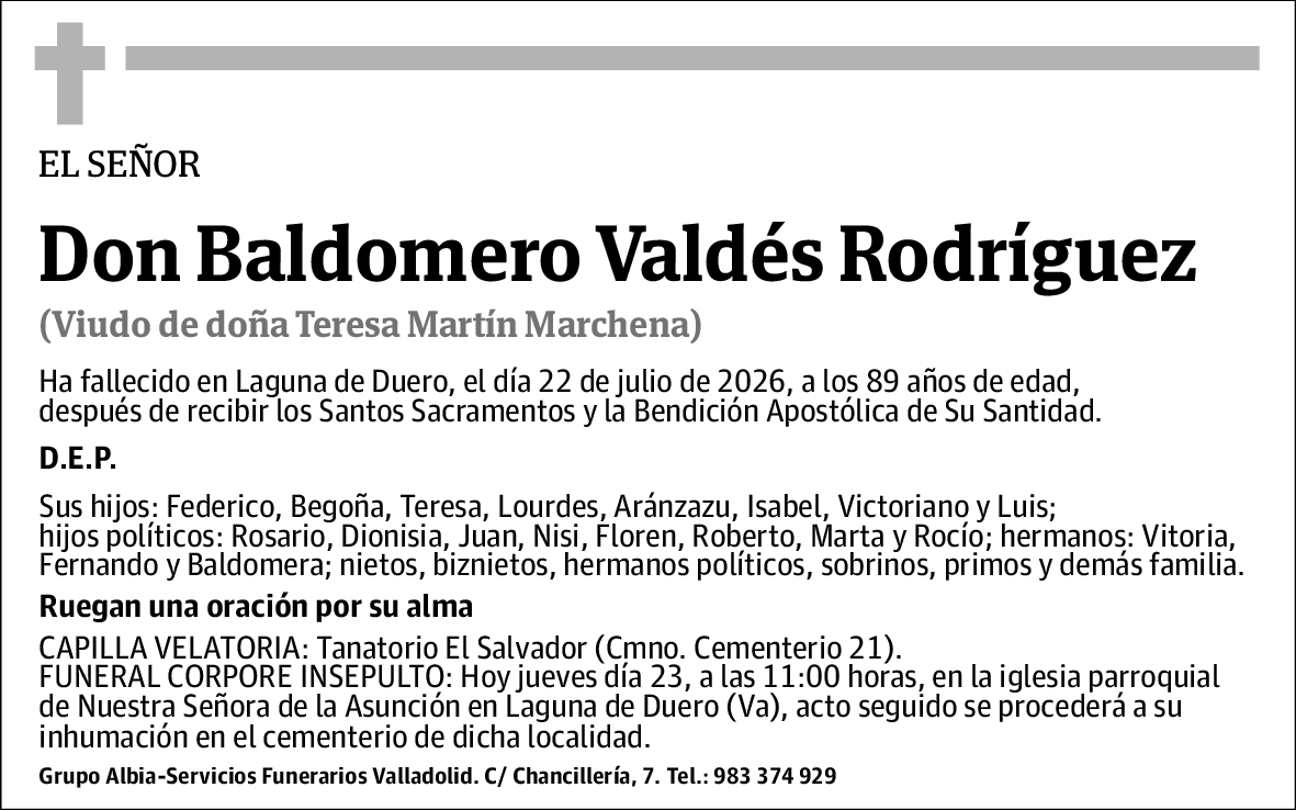 Baldomero Valdes Rodríguez