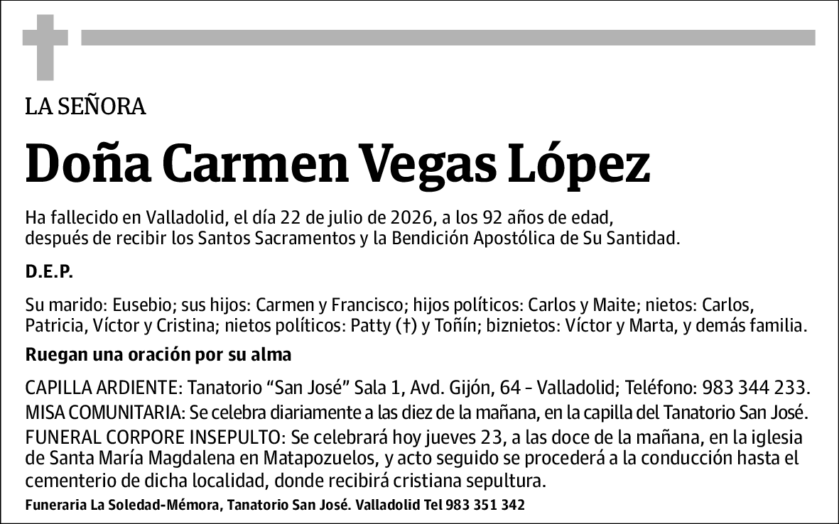 Carmen Vegas López