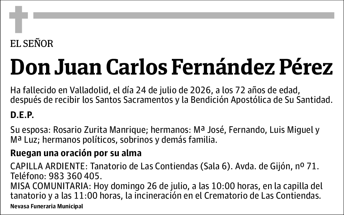 Juan Carlos Fernández Pérez
