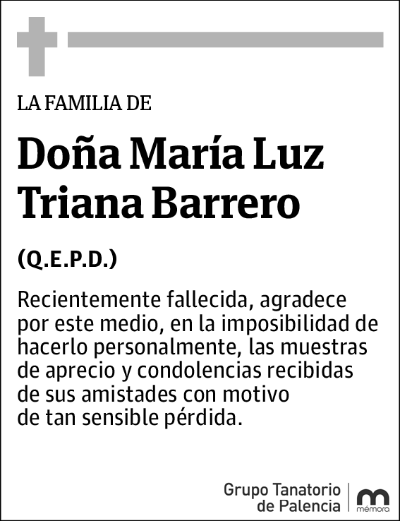 María Luz Triana Barrero