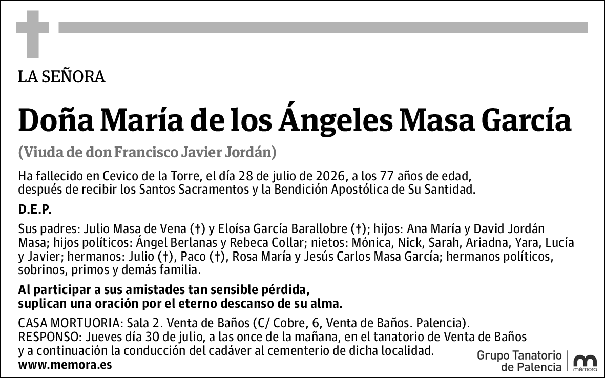 María de los Ángeles Masa García