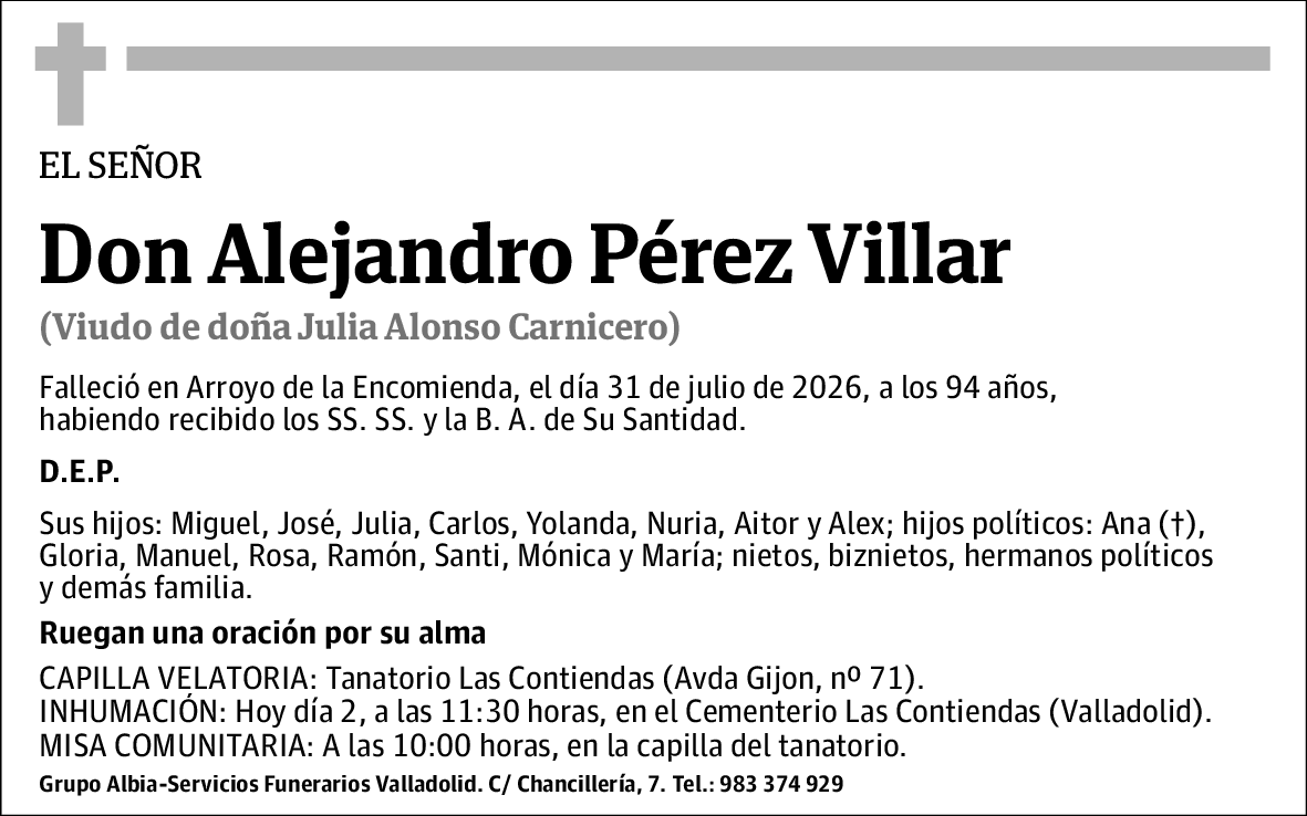 Alejandro Pérez Villar