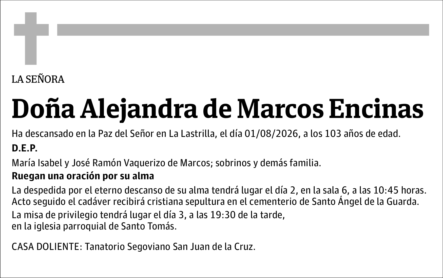 Alejandra de Marcos Encinas
