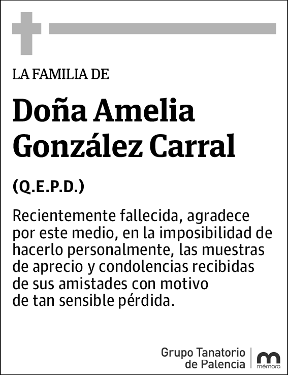 Amelia González Carral