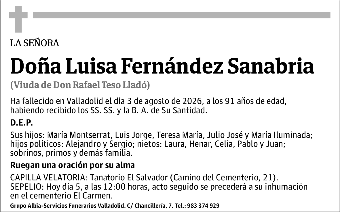Luisa Fernández Sanabria