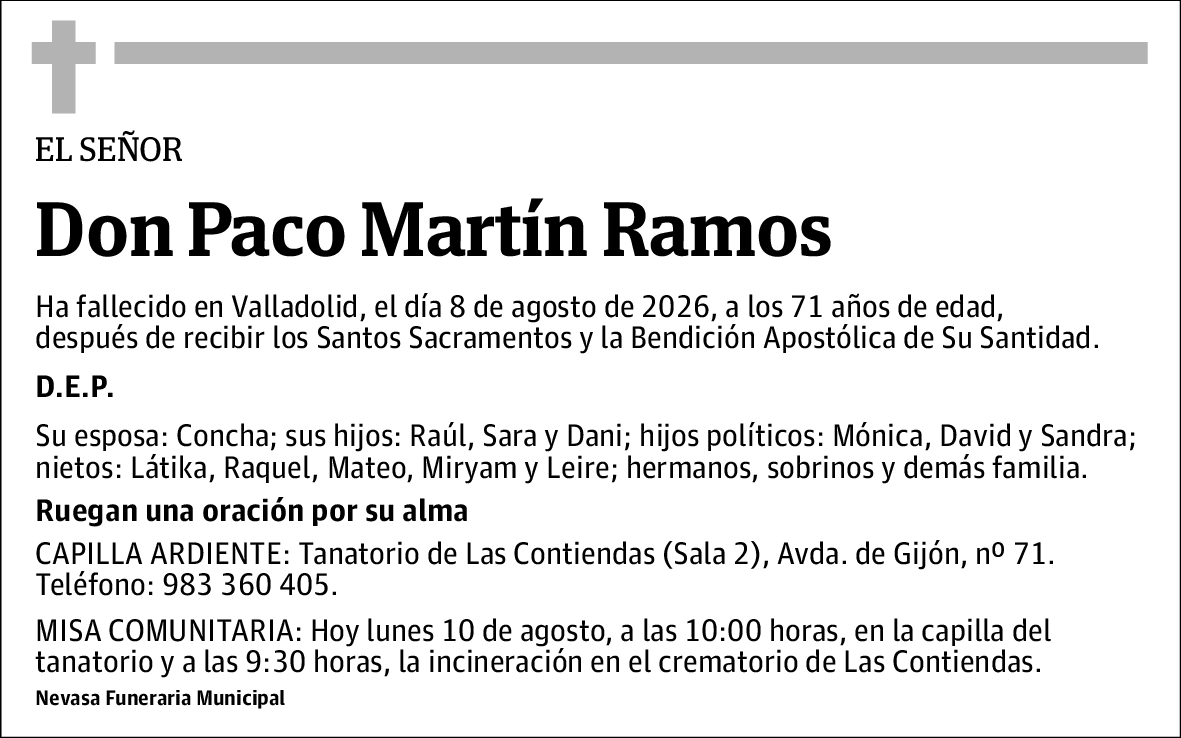Paco Martín Ramos