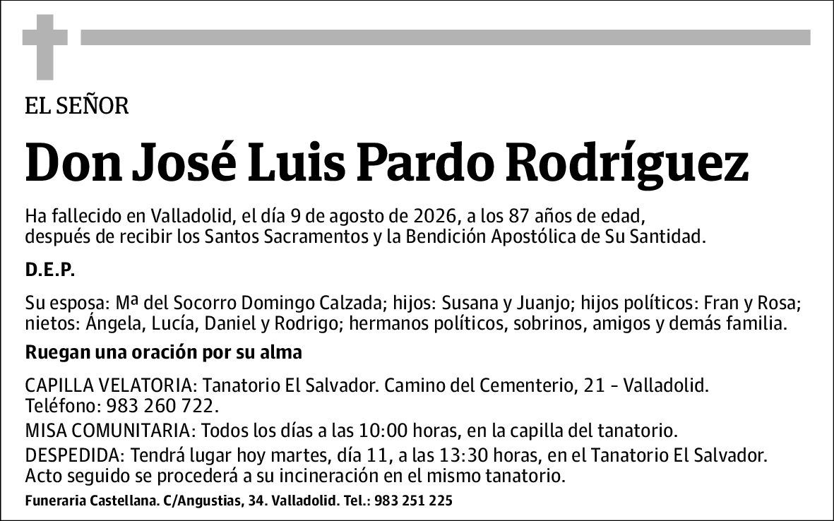 José Luis Pardo Rodríguez