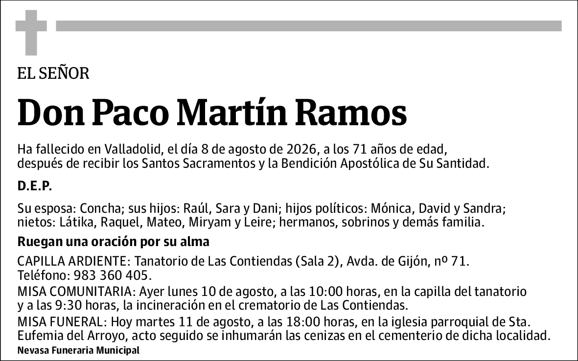 Paco Martín Ramos
