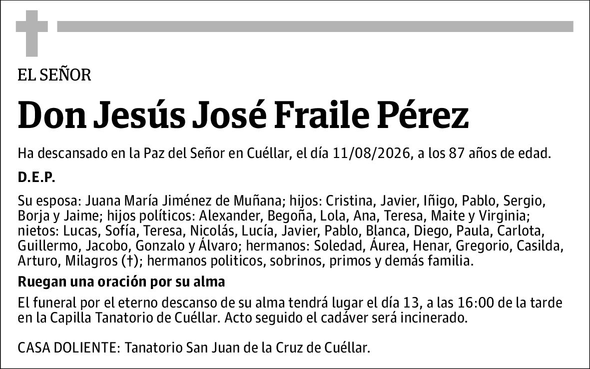 Jesús José Fraile Pérez