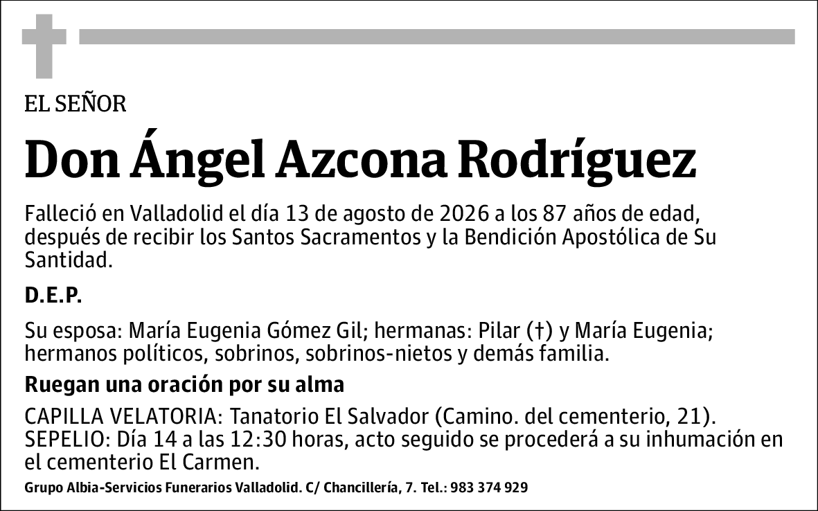 Ángel Azcona Rodríguez