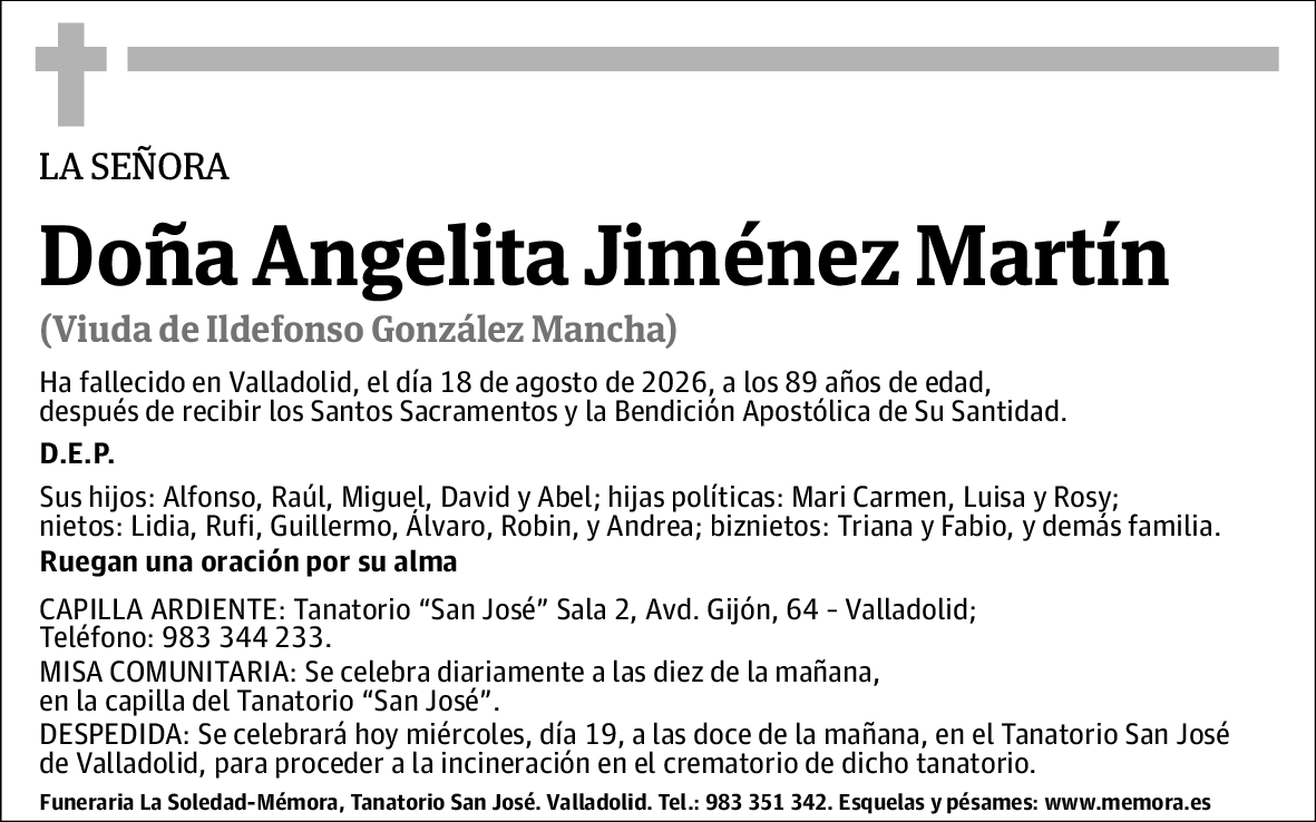 Angelita Jiménez Martín