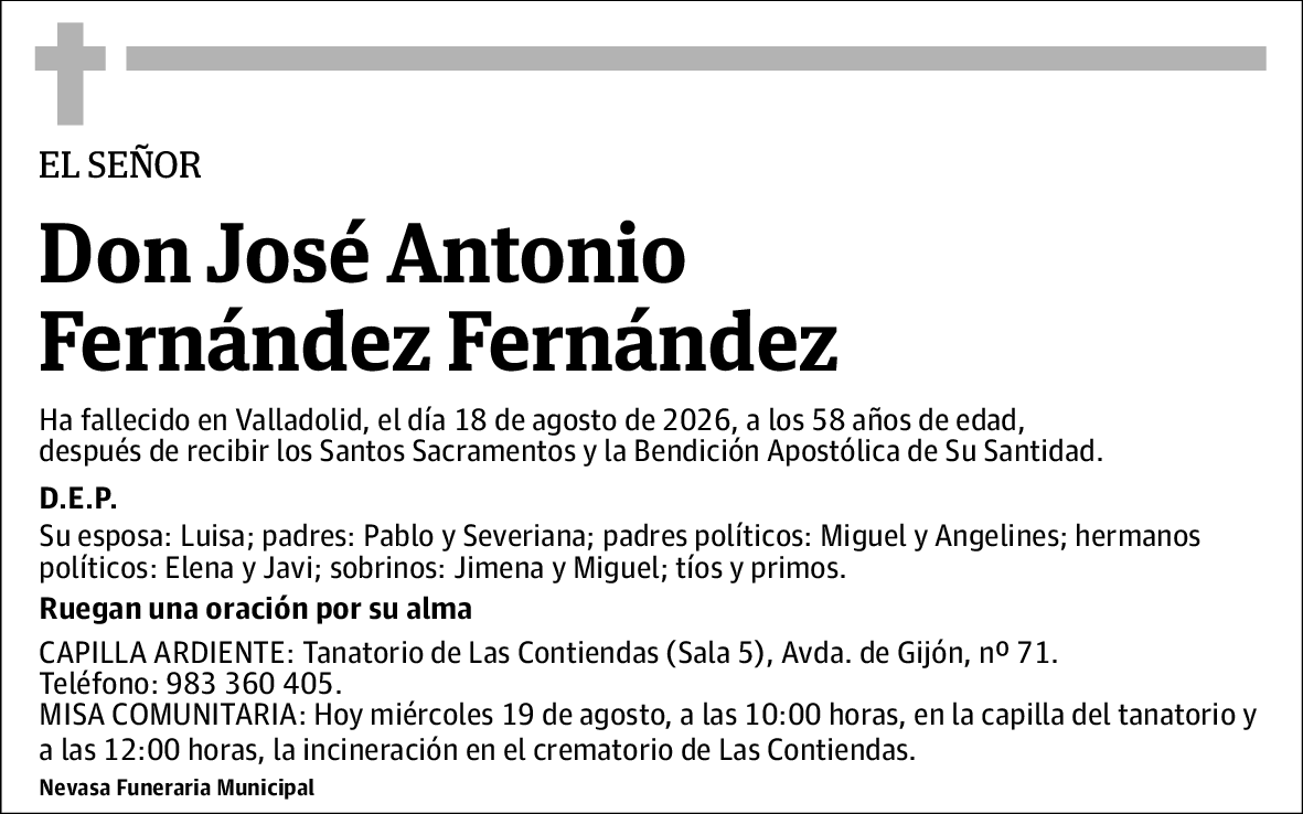 José Antonio Fernández Fernández