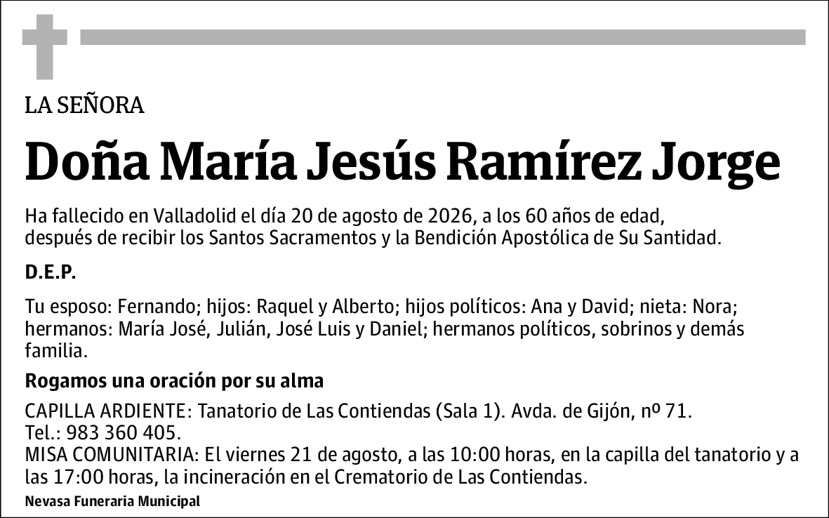María Jesús Ramírez Jorge