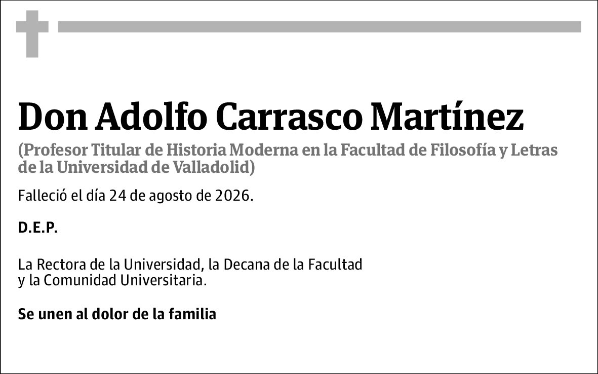 Adolfo Carrasco Martínez