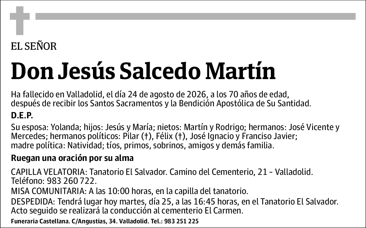 Jesús Salcedo Martín