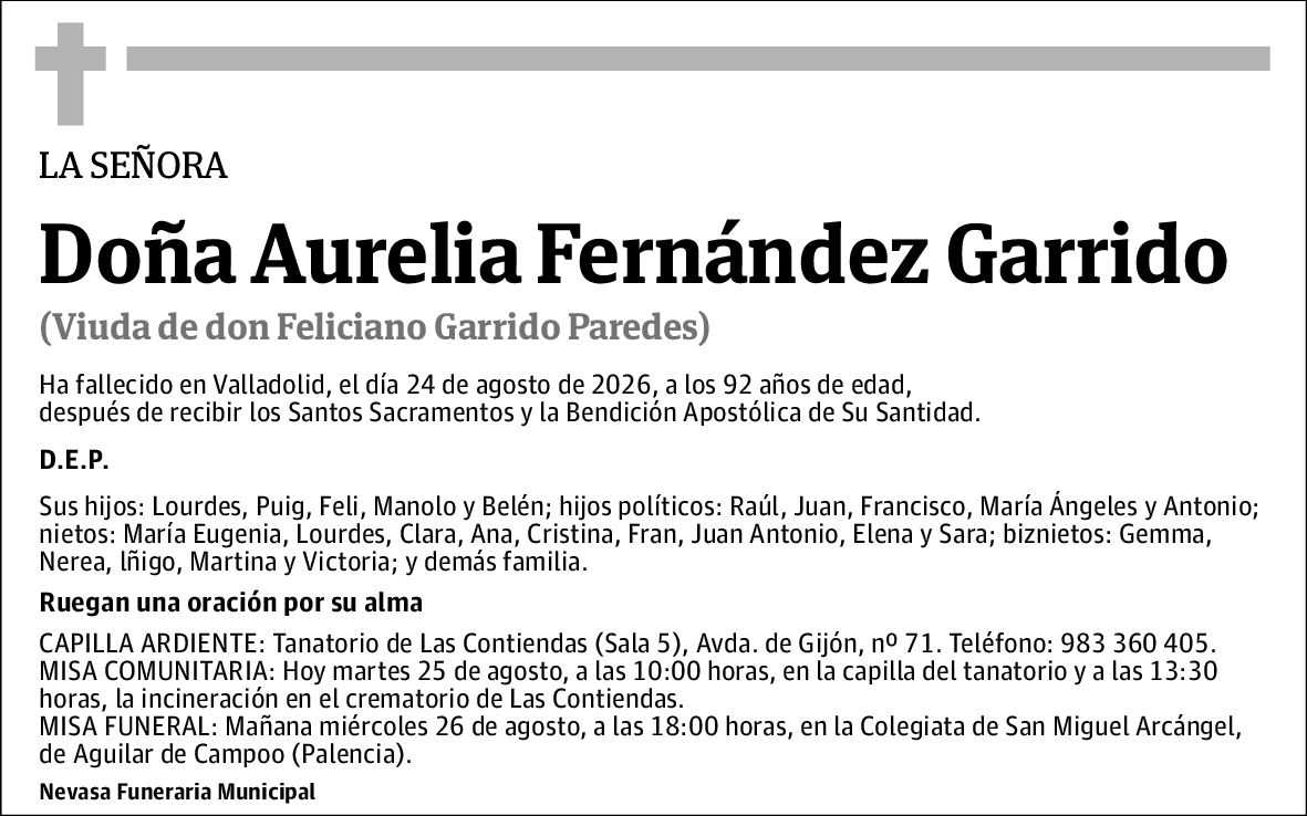 Aurelia Fernandez Garrido