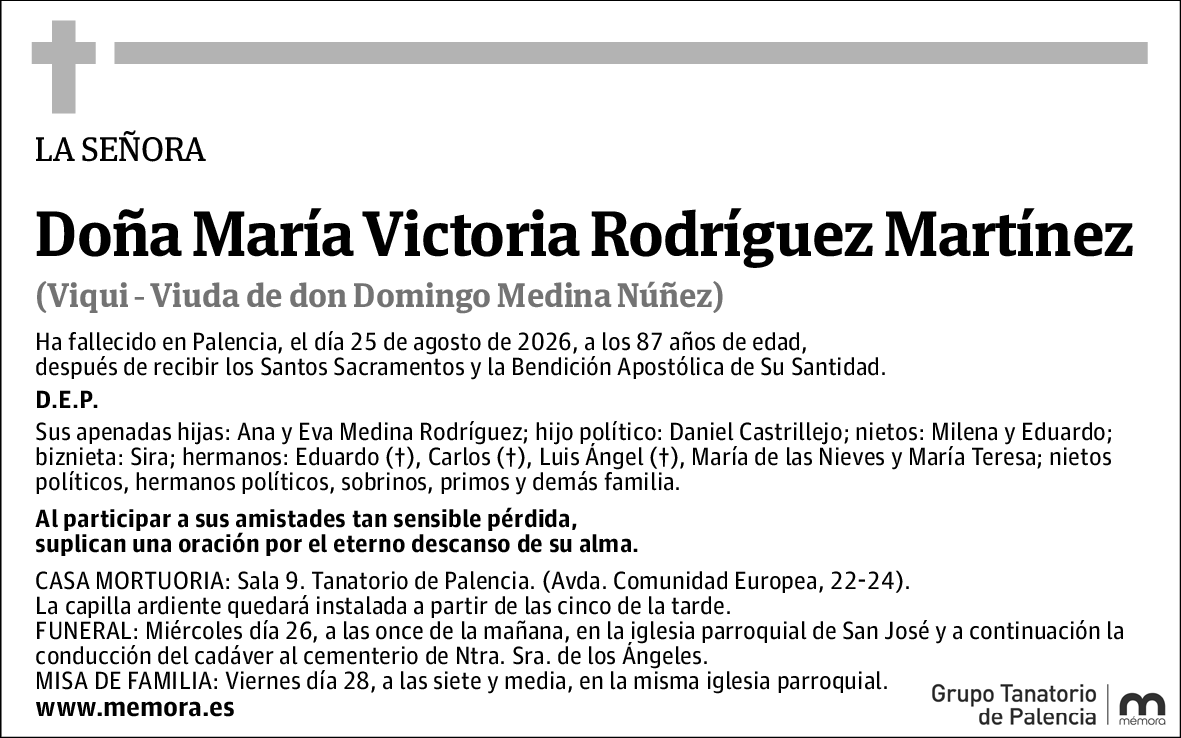 María Victoria Rodríguez Martínez