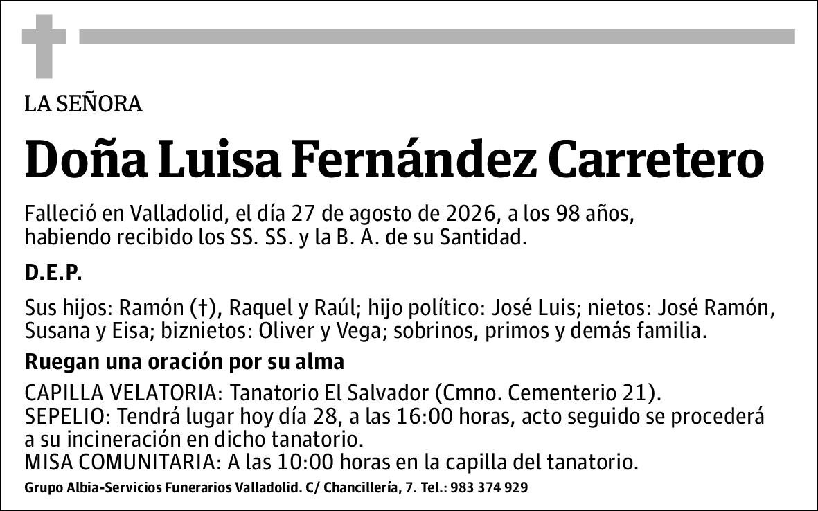 Luisa Fernández Carretero