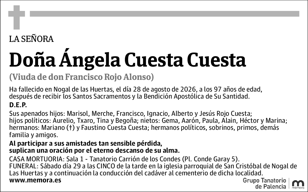 Ángela Cuesta Cuesta