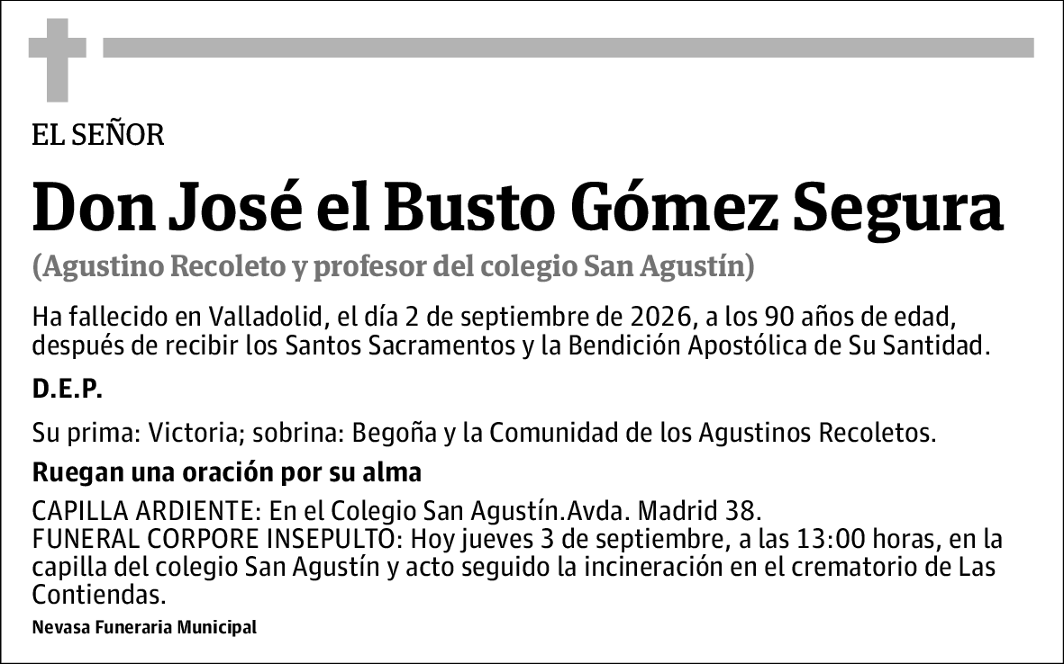 José El Busto Gómez Segura