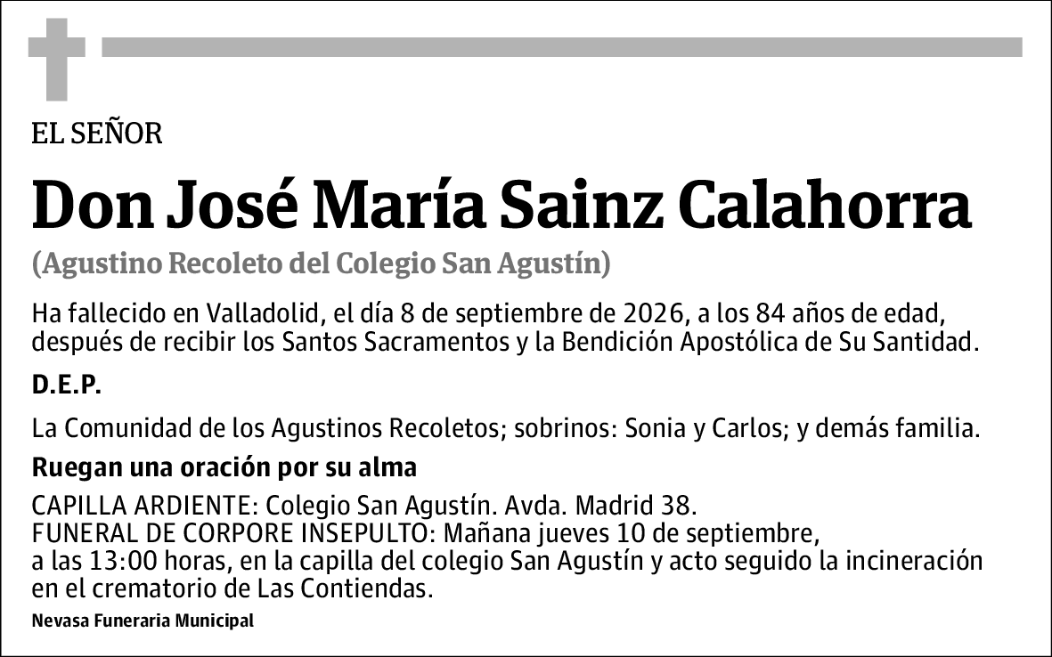 José María Sainz Calahorra