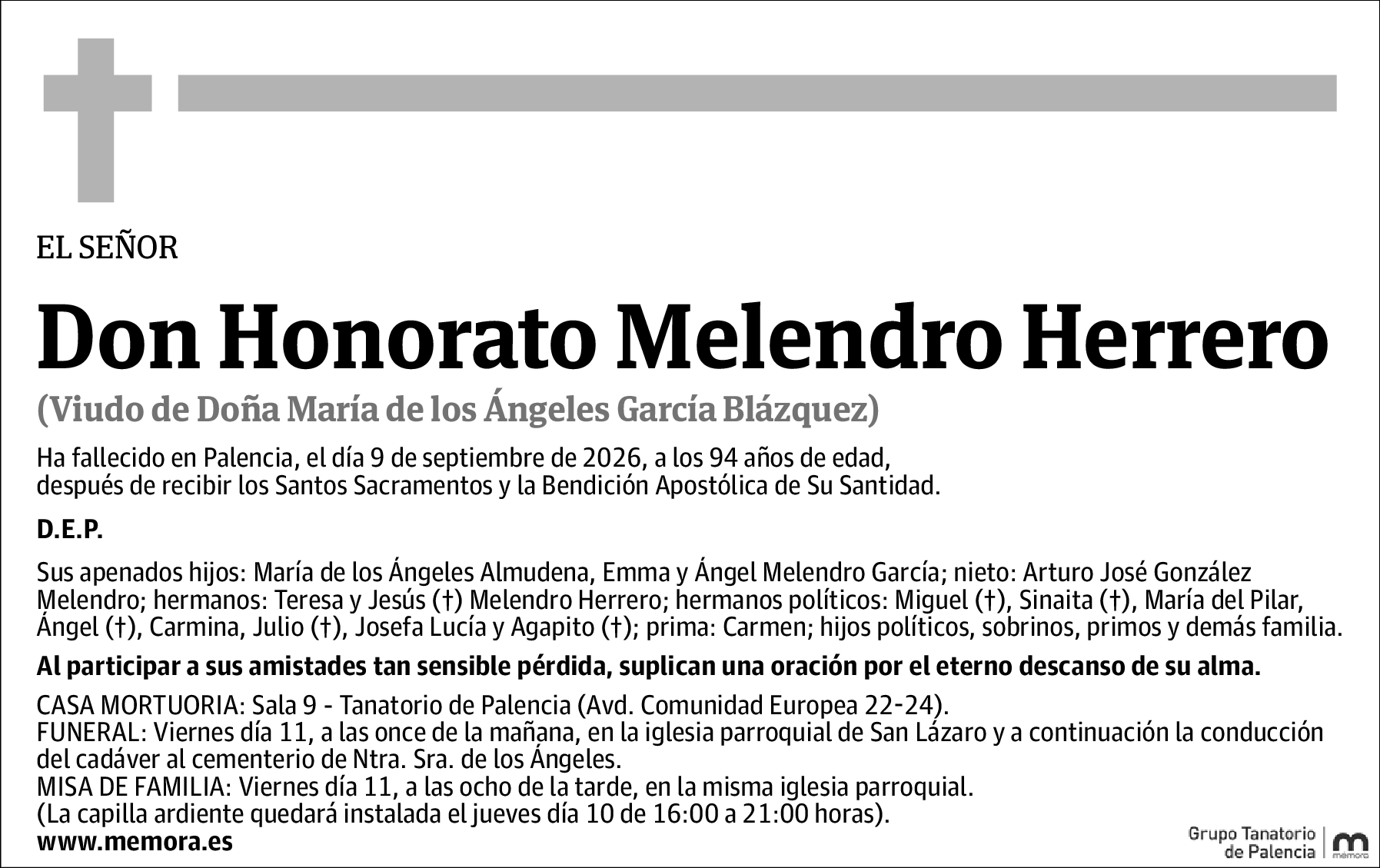 Honorato Melendro Herrero