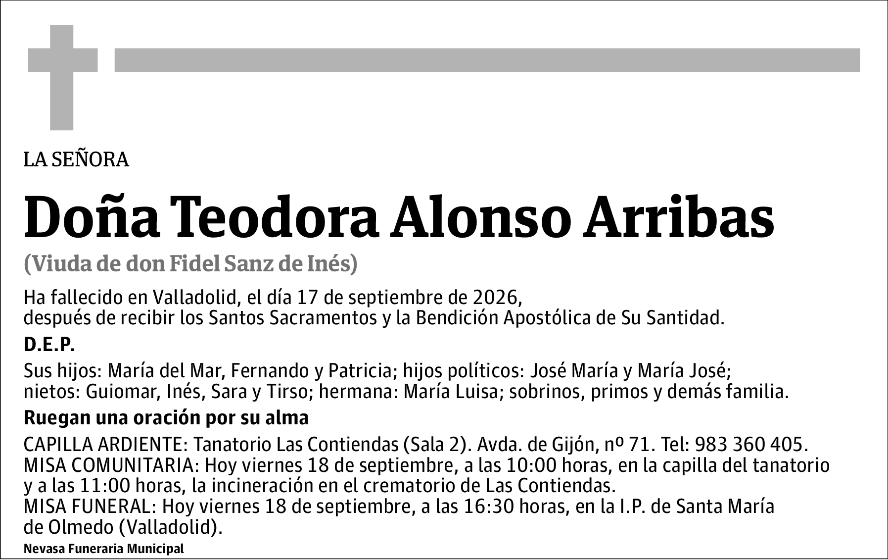 Teodora Alonso Arribas
