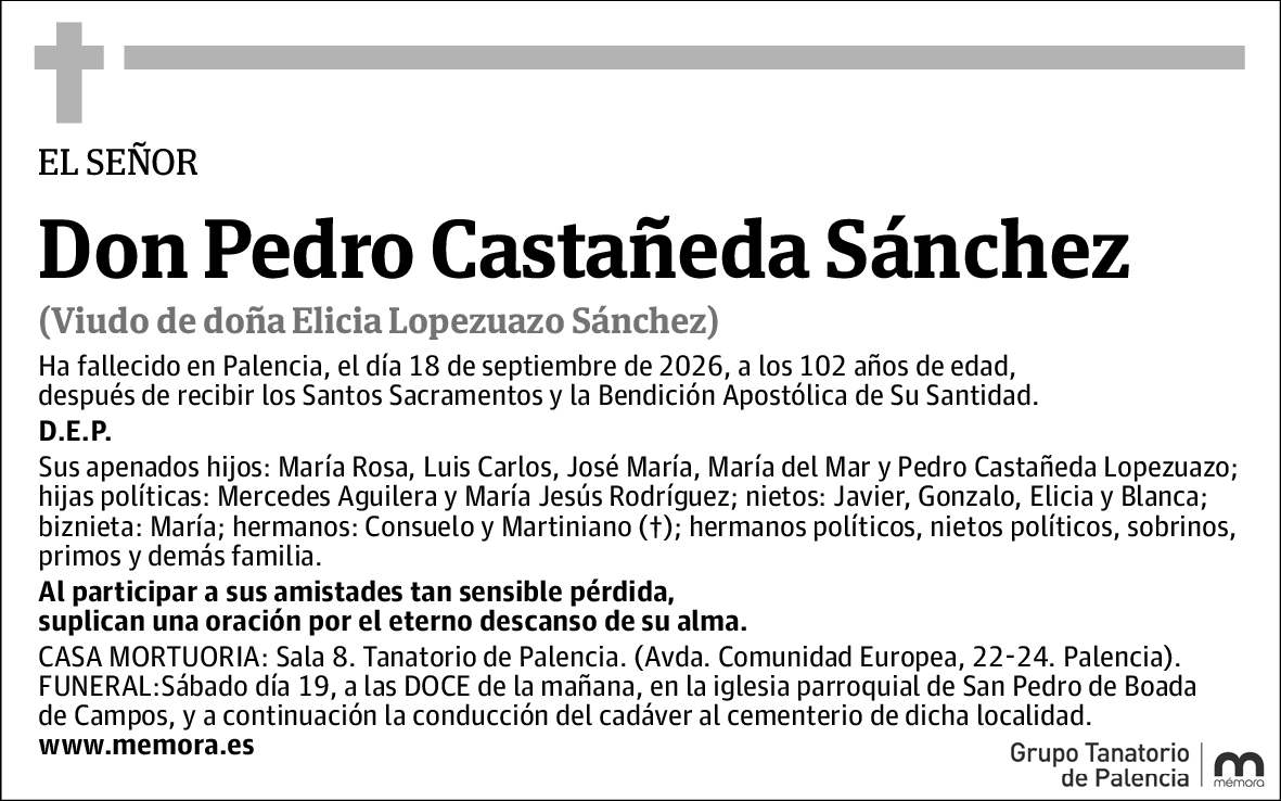 Pedro Castañeda Sánchez
