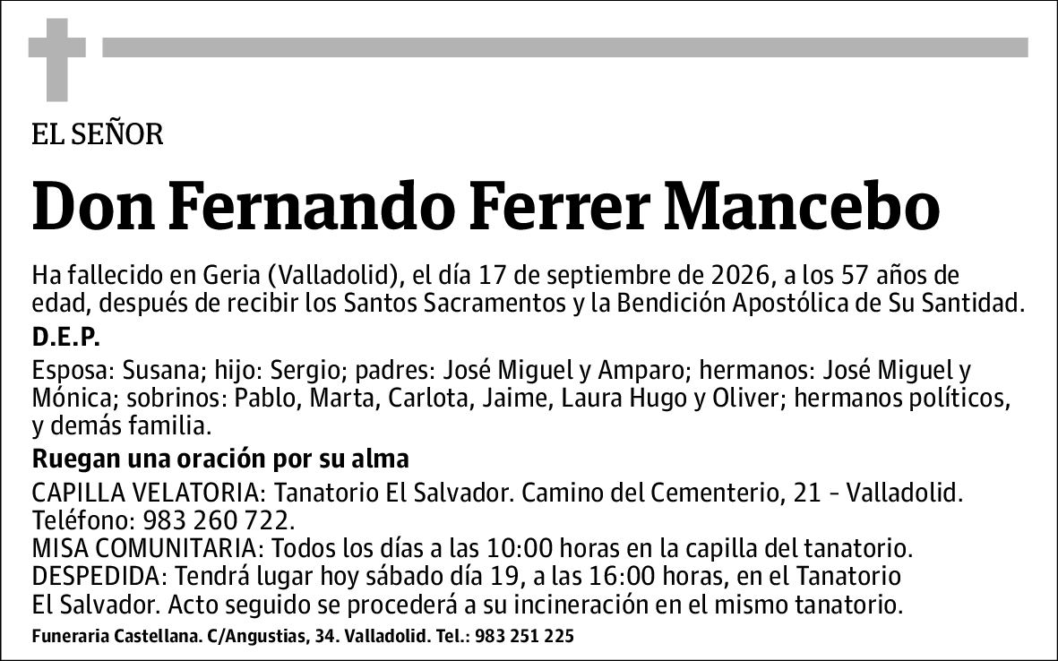 Fernando Ferrer Mancebo