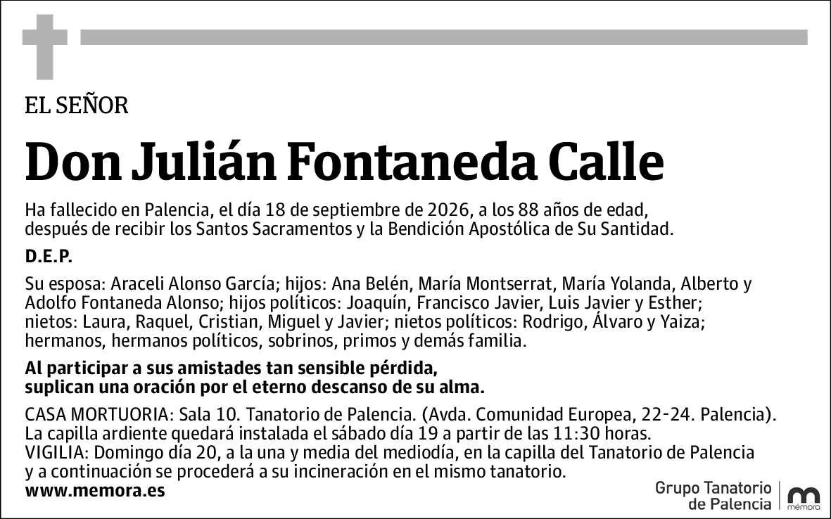 Julián Fontaneda Calle