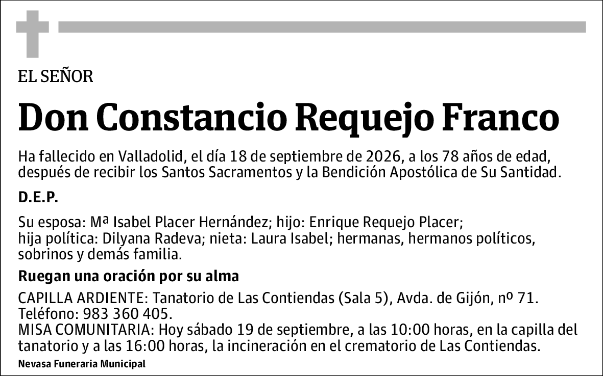 Constancio Requejo Franco