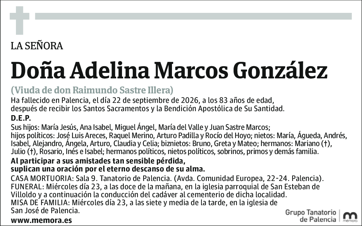 Adelina Marcos González