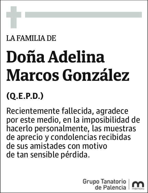 Adelina Marcos González