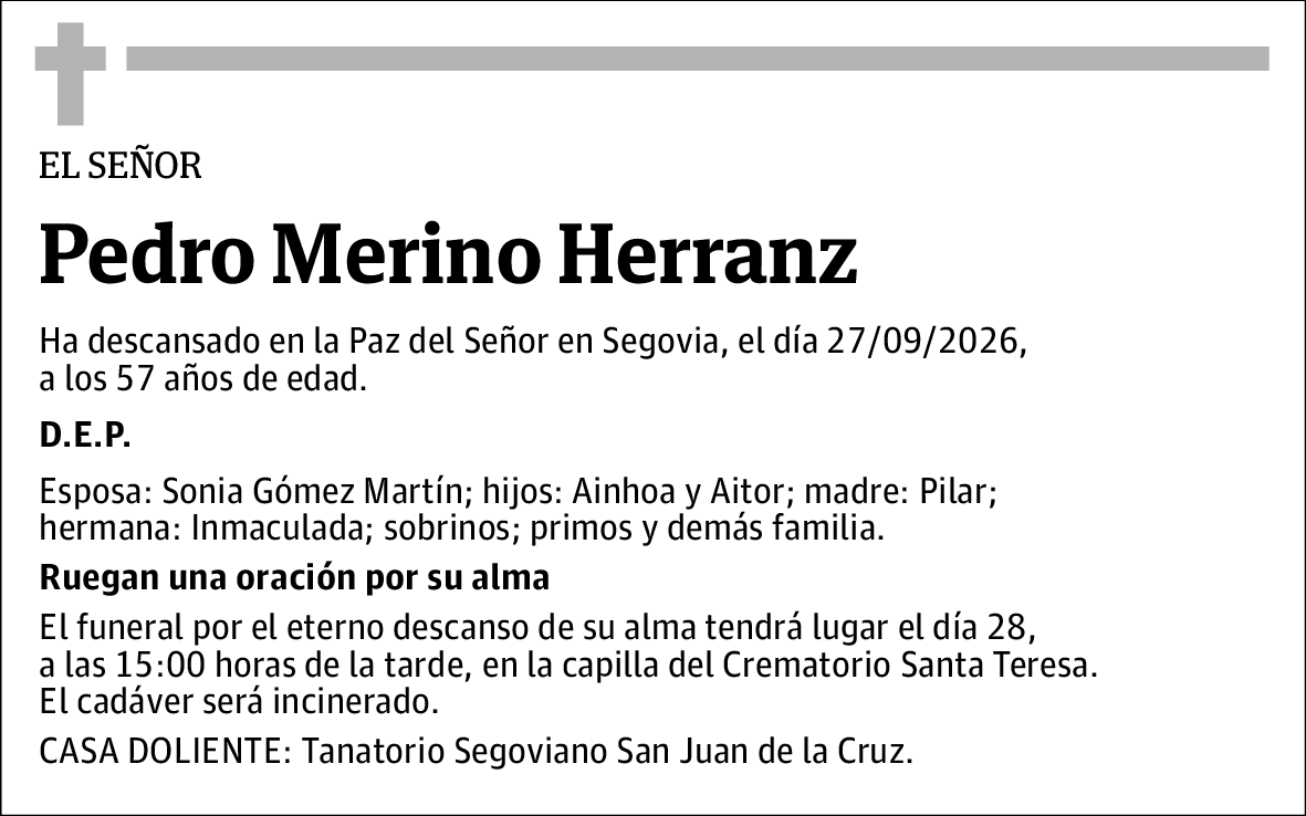 Pedro Merino Herranz