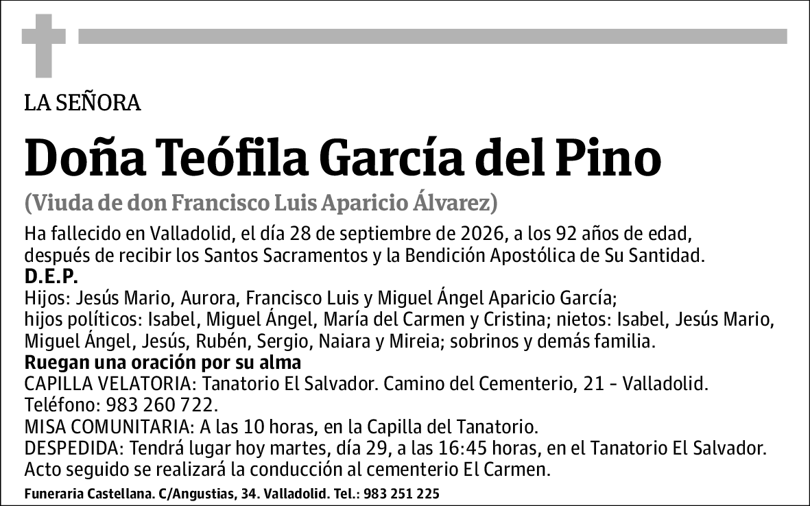 Teófila García del Pino