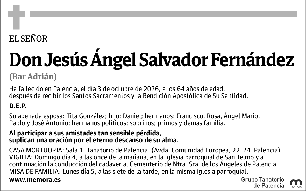 Jesús Ángel Salvador Fernández