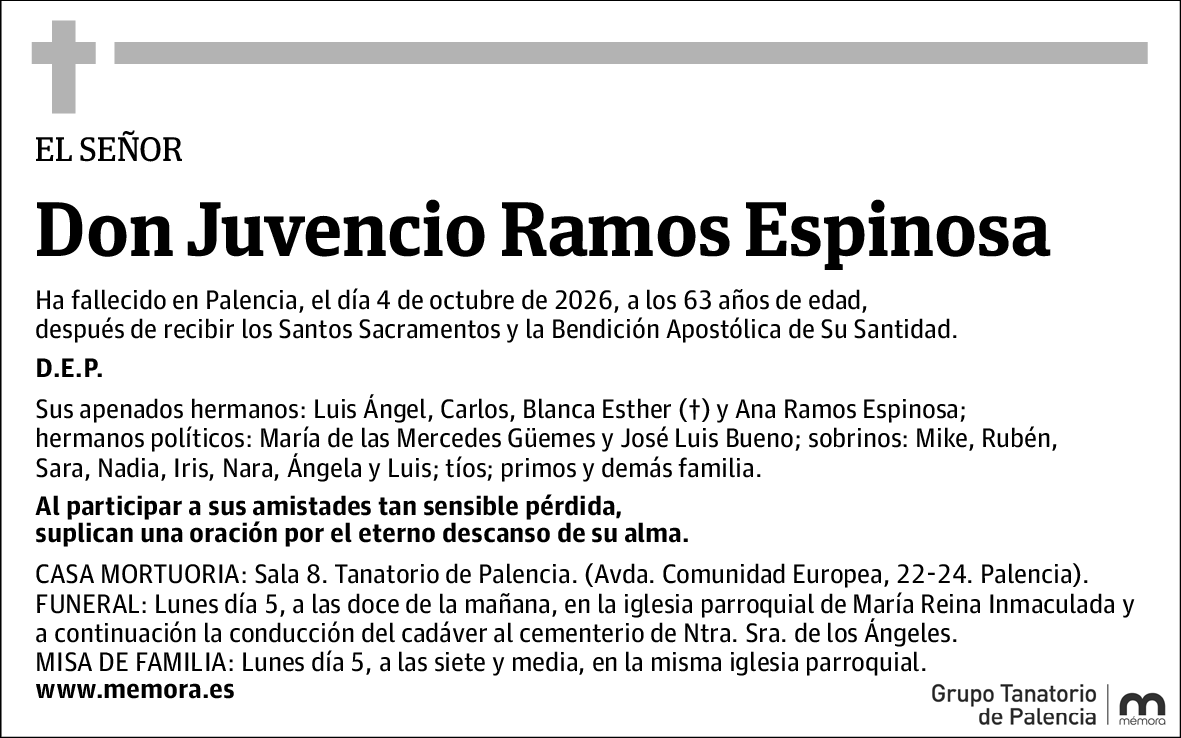 Juvencio Ramos Espinosa