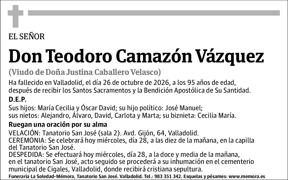 Teodoro Camazón Vázquez