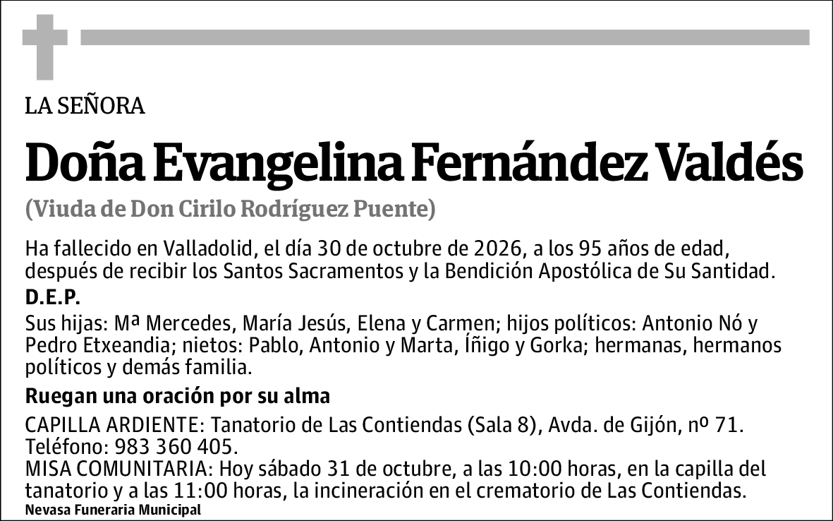Evangelina Fernández Valdés