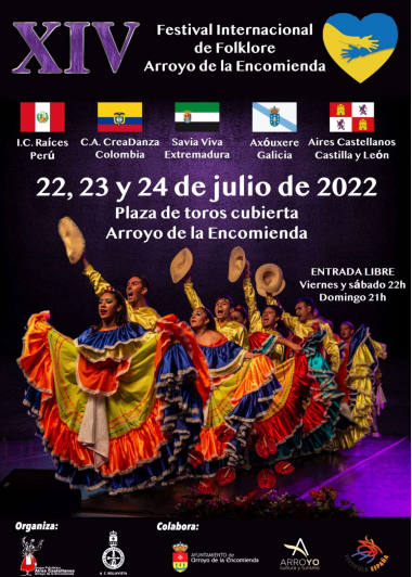 Cartel del Festival Internacional de Folklore