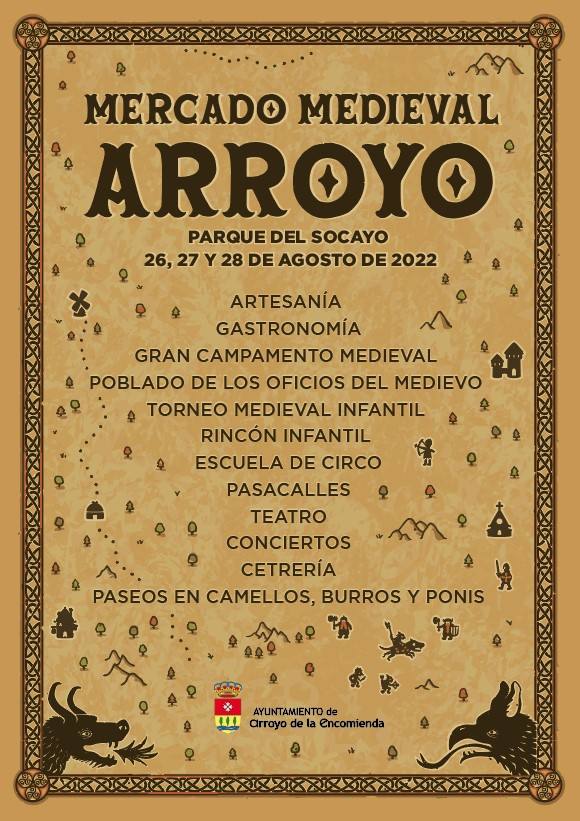Cartel II Mercado Medieval de Arroyo de la Encomienda