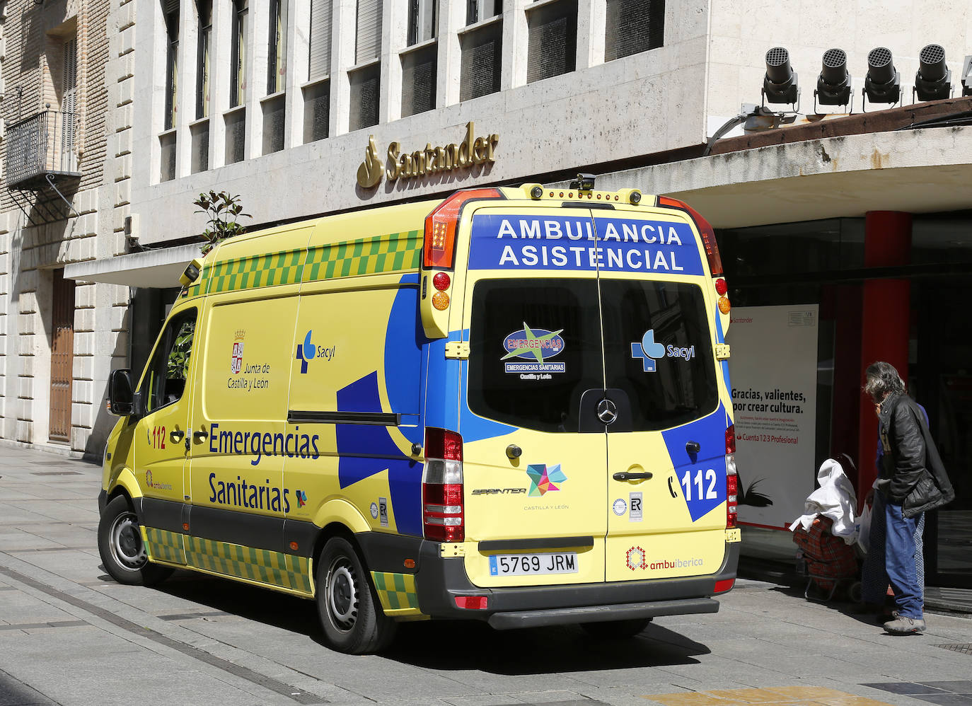 Ambulancia de emergencias sanitarias. /Antonio Quintero