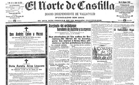 1914 Primera Guerra Mundial El Norte De Castilla