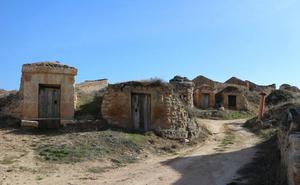 Algunas de las bodega de Atauta, en Soria./Susana Gutiérrez