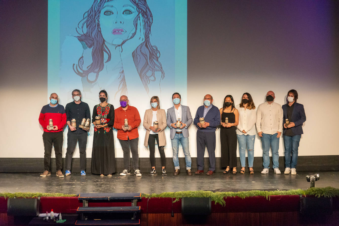 Fotos: Gala de clausura de la Muestra Internacional de Cine de Palencia