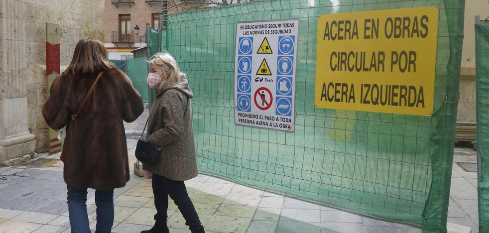 The brotherhoods of Palencia claim that the works of the Town Hall do not harm Holy Week