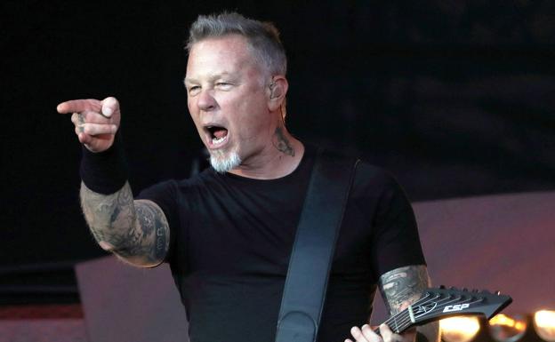 James Hetfield, cantante de Metallica./REUTERS
