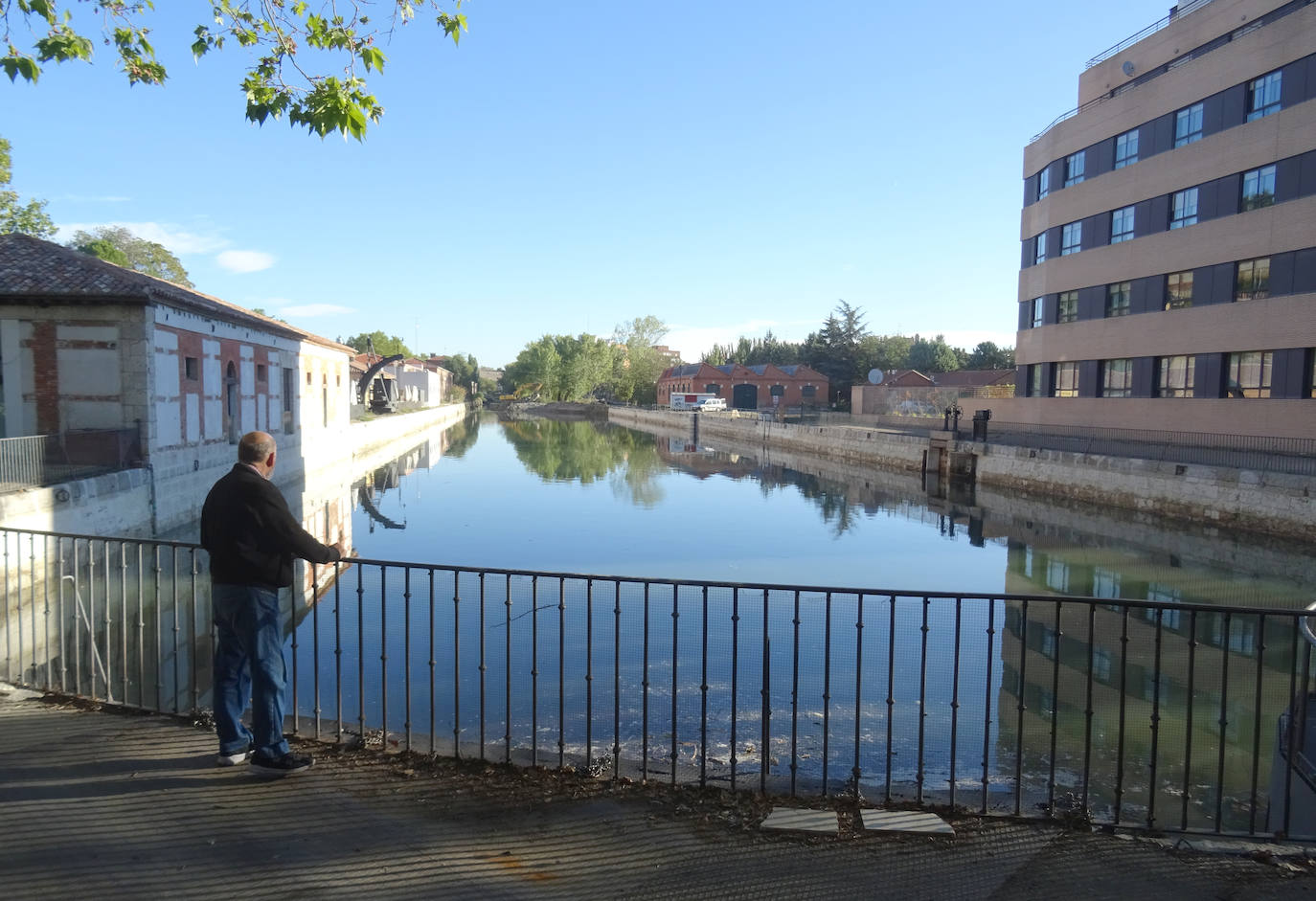 Fotos La dársena del Canal de Castilla en Valladolid vuelve a llenarse